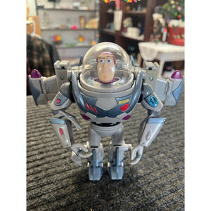 Vintage 90s Disney Pixar Buzz Lightyear Mega Morpher Transformer Toy Story 2 GUC